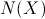 N(X) N(X)