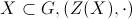 X\subset G,(Z(X),\cdot )