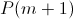 P(m+1)