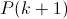 P(k+1)