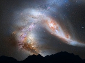 Coliziune Andromeda Calea Lactee