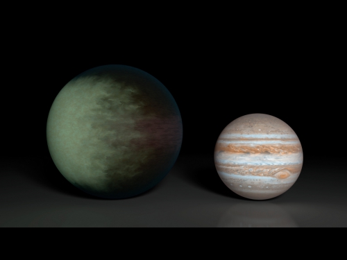 Kepler-7b si Jupiter
