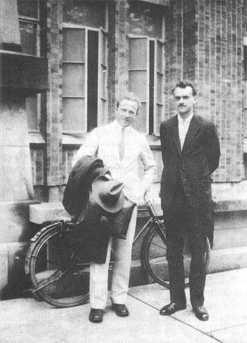 Werner Heisenberg şi Paul Dirac