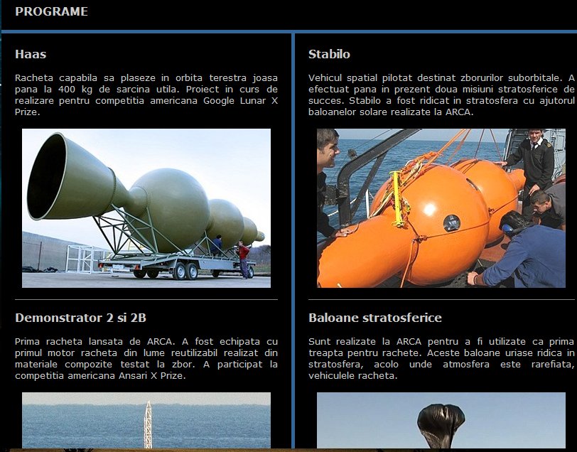 Programe ARCA