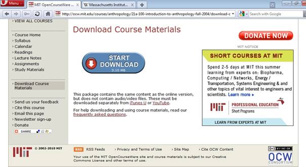 Pagina Download MIT Pagina Download MIT