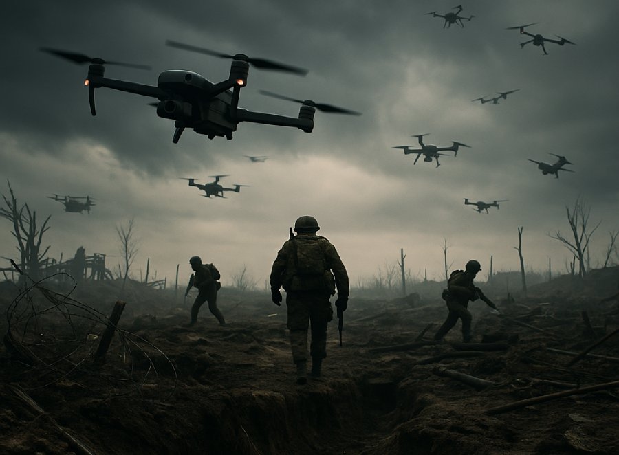 Dronele și noul câmp de luptă