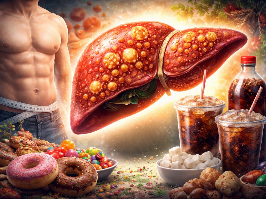 Boli ficat, testosteron + fructoză