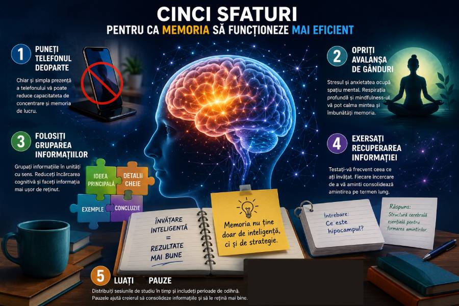 sfaturi eficientizare memorie