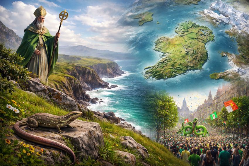 Șerpii nu există în Irlanda