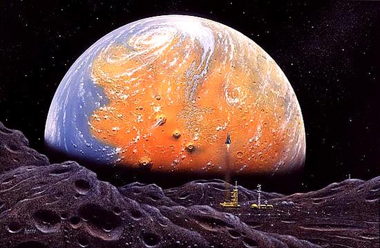Terra Nova, de David A. Hardy