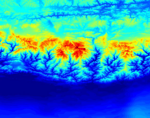 Harta gravitaţiei pe Terra
