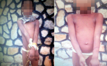 Copil abuzat din superstitie