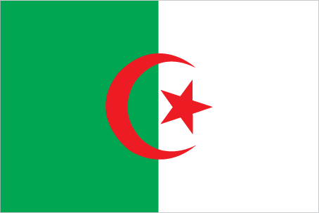 Algeria drapel steag
