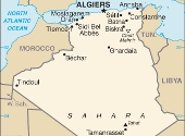 Algeria. Harta