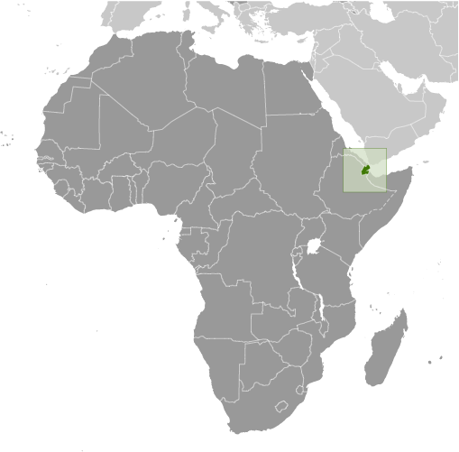 Djibouti localizare pozitie geografica