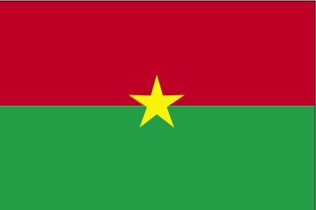Burkina Faso drapel
