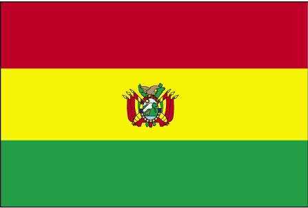 Bolivia drapel steag