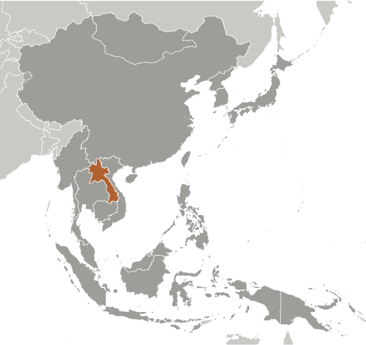 Laos, poziţie geografică