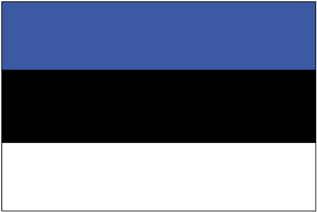 Estonia drapel steag