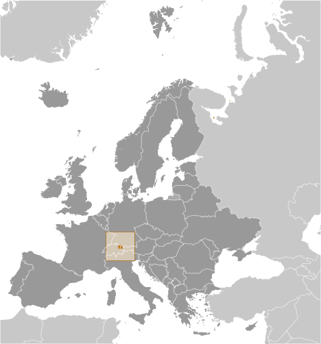 Liechtenstein localizare pozitie geografica