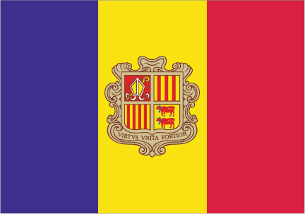 Andorra drapel steag