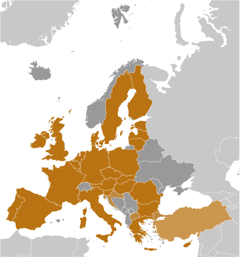 Uniunea Europeana localizare geografica pozitie