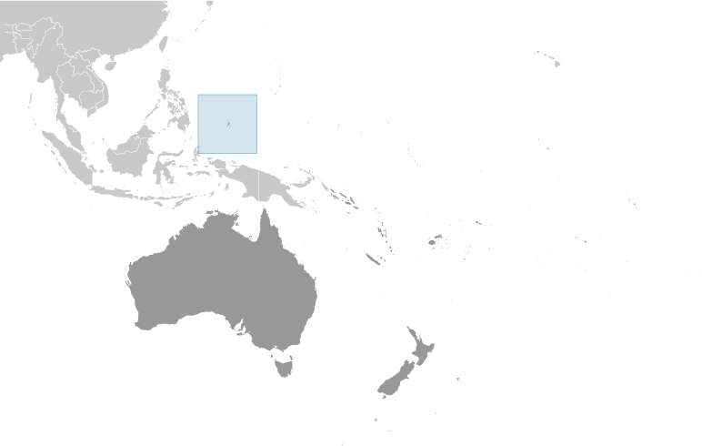 Palau. Localizare geografică