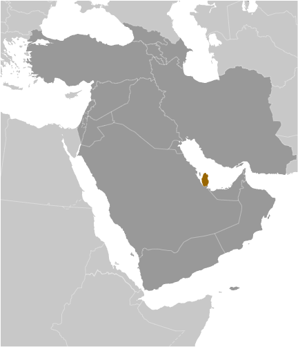 Quatar poziţie geografică Quatar poziţie geografică