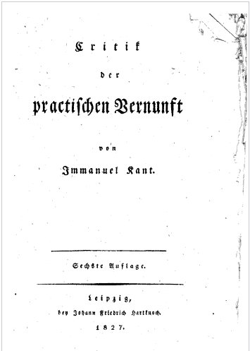 Critica ratiunii practice Critica ratiunii practice