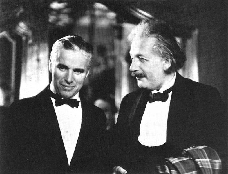 Albert Einstein si Charlie Chaplin Albert Einstein si Charlie Chaplin