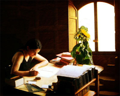 Tanara studiind Tanara studiind