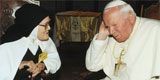 Lucia şi Ioan Paul al II-lea