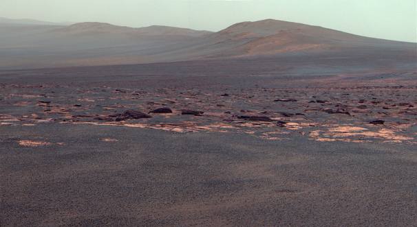 Endeavour crater pe Marte
