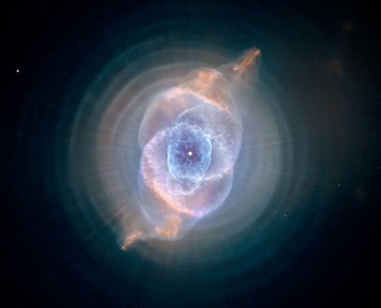 Nebuloasa Cat's Eye, un exemplu despre cum ar arăta Soarele când va muri